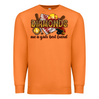 Carrot diamonds are a girls best friends Premium Sweatshirt - RanaPortraitStore