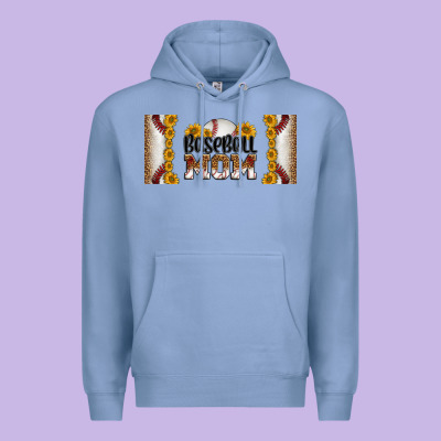 Leopard Baseball Mom 16oz Libbey Glass Premium Hoodie Designed By Hra Design Shop