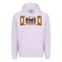 Lilac leopard baseball mom 16oz libbey glass Premium Hoodie - HRA Design Shop