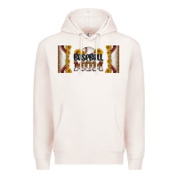 Pale Pink leopard baseball mom 16oz libbey glass Premium Hoodie - HRA Design Shop