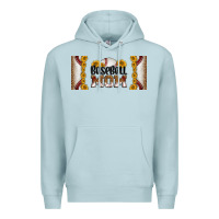 Blue Mist leopard baseball mom 16oz libbey glass Premium Hoodie - HRA Design Shop