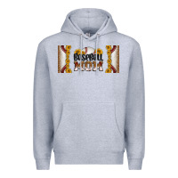 Heather Grey leopard baseball mom 16oz libbey glass Premium Hoodie - HRA Design Shop