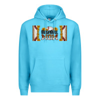 Ocean Blue leopard baseball mom 16oz libbey glass Premium Hoodie - HRA Design Shop