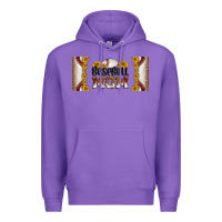 Purple leopard baseball mom 16oz libbey glass Premium Hoodie - HRA Design Shop
