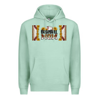 Seafoam leopard baseball mom 16oz libbey glass Premium Hoodie - HRA Design Shop