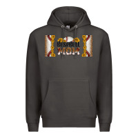 Smoke leopard baseball mom 16oz libbey glass Premium Hoodie - HRA Design Shop