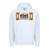 White leopard baseball mom 16oz libbey glass Premium Hoodie - HRA Design Shop