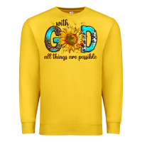Lemon with god all things possible Premium Sweatshirt - RanaPortraitStore