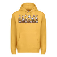 Mustard leopard baseball 16oz libbey glass Premium Hoodie - HRA Design Shop