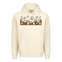 Sandshell leopard baseball 16oz libbey glass Premium Hoodie - HRA Design Shop