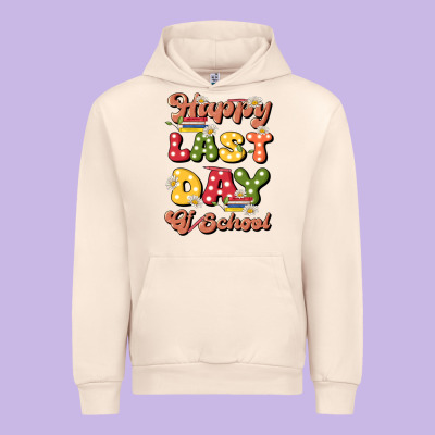 Happy Last Day Of School Urban Hoodie Designed By Jahusdesignshop