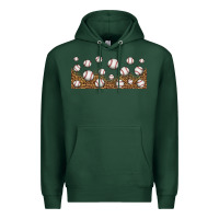 Sports Green leopard baseball 16oz libbey glass Premium Hoodie - HRA Design Shop