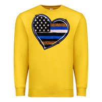 Lemon police heart Premium Sweatshirt - RanaPortraitStore
