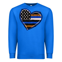 True Royal police heart Premium Sweatshirt - RanaPortraitStore