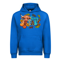 Cobalt hay fall heifer Urban Hoodie - AdoDesignShop