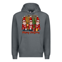 Rock Merry christmas elfs Premium Hoodie - FaDigitalArtStudio