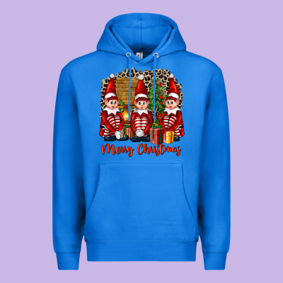 Merry Christmas Elfs Premium Hoodie Designed By Fadigitalartstudio