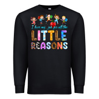 Black i love my job for all the little reason Premium Sweatshirt - RanaPortraitStore