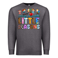 Charcoal Heather i love my job for all the little reason Premium Sweatshirt - RanaPortraitStore