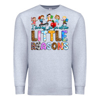 Heather Grey i love my job for all the little reason Premium Sweatshirt - RanaPortraitStore