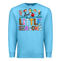 Ocean Blue i love my job for all the little reason Premium Sweatshirt - RanaPortraitStore