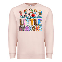 Pale Pink i love my job for all the little reason Premium Sweatshirt - RanaPortraitStore