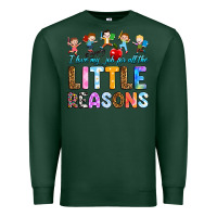 Sports Green i love my job for all the little reason Premium Sweatshirt - RanaPortraitStore