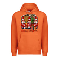 Carrot Merry christmas elfs Premium Hoodie - FaDigitalArtStudio