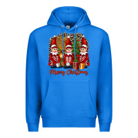 True Royal Merry christmas elfs Premium Hoodie - FaDigitalArtStudio