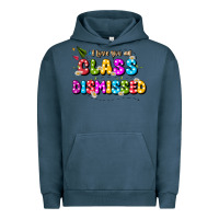Pigment Midnight Navy i love you all class dismissed Urban Hoodie - JahusDesignShop