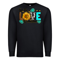 Black for the love of sunshine Premium Sweatshirt - RanaPortraitStore