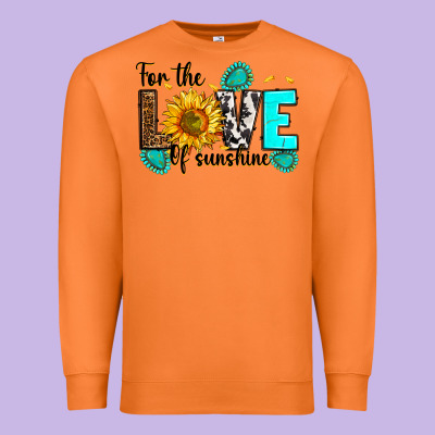 Premium Sweatshirt for the love of sunshine