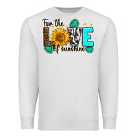 Oatmeal Heather for the love of sunshine Premium Sweatshirt - RanaPortraitStore