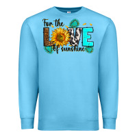 Ocean Blue for the love of sunshine Premium Sweatshirt - RanaPortraitStore