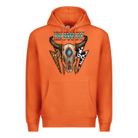 Carrot howdy boho skull Premium Hoodie - CowhideDigitalArt