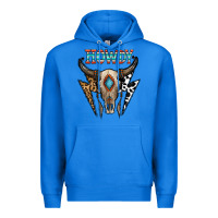 True Royal howdy boho skull Premium Hoodie - CowhideDigitalArt