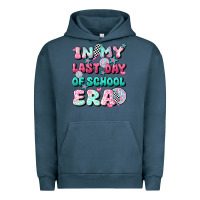 Pigment Midnight Navy in my last day of school era Urban Hoodie - JahusDesignShop