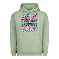 Pigment Oil Green in my last day of school era Urban Hoodie - JahusDesignShop