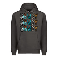 Smoke howdy howdy howdy Premium Hoodie - CowhideDigitalArt
