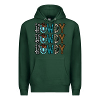 Sports Green howdy howdy howdy Premium Hoodie - CowhideDigitalArt