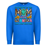 True Royal god gifted me two titles mom and grandma and i roc Premium Sweatshirt - RanaPortraitStore
