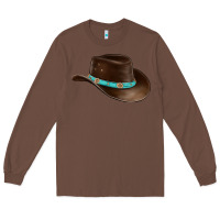 Chestnut cowboy cap Long Sleeve Tee - BarkalooDesign