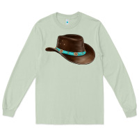 Matcha cowboy cap Long Sleeve Tee - BarkalooDesign