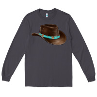 Smoke cowboy cap Long Sleeve Tee - BarkalooDesign