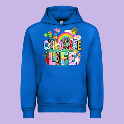 Childcare Life Urban Hoodie Designed By Adodesignshop