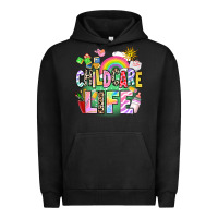 Pigment Black childcare life Urban Hoodie - AdoDesignShop