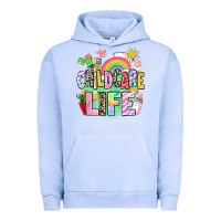 Pigment Grape Ice childcare life Urban Hoodie - AdoDesignShop