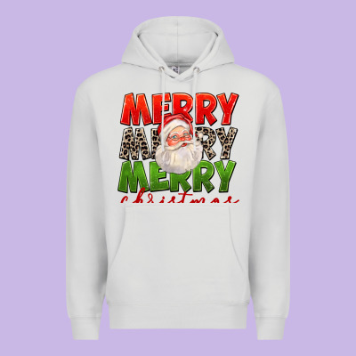 Merry Christmas Santa Premium Hoodie Designed By Fadigitalartstudio