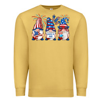 Antique Gold fourth of july gnomes Premium Sweatshirt - RanaPortraitStore