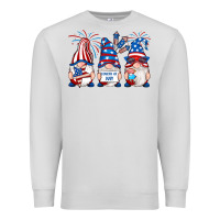 Dove Grey fourth of july gnomes Premium Sweatshirt - RanaPortraitStore